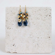 Load image into Gallery viewer, Iolite Aurora Earrings
