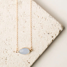Load image into Gallery viewer, Gemstone Minimalist Necklaces