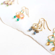 Load image into Gallery viewer, Peridot Pixy Earrings