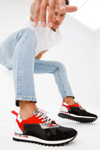 Load image into Gallery viewer, The Tyler Black Leather Men Sneaker Final Sale!