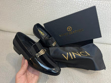 Load image into Gallery viewer, The Pontalto Leather Men Shoe Black Bit Loafer