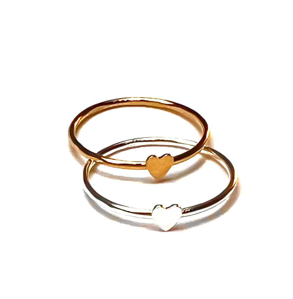 Heart Stacking Ring