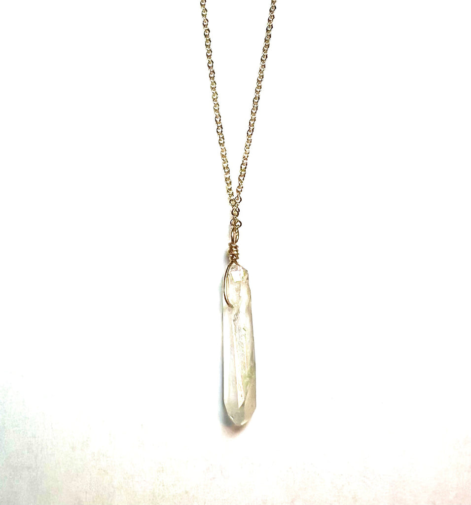 Small Quartz Point necklace