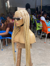 Load image into Gallery viewer, Knotless Braid Wig - Large Plaits  Bright Blonde - Taylor