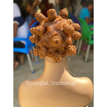 Load image into Gallery viewer, Knotless Braid Wig > Bantu Knots > Jayda