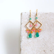 Load image into Gallery viewer, The Pixy Earring - Green Onyx