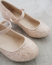 Load image into Gallery viewer, Rock Glitter Mary Jane with Glitter Heels for Girls