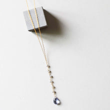 Load image into Gallery viewer, Tanzanite Quartz Yoga Pendant