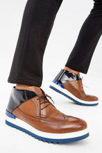 Load image into Gallery viewer, The Kagan Tan Wingtip Chukka Men Sneaker Boot