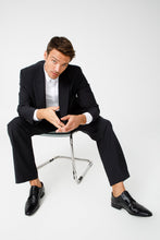 Load image into Gallery viewer, The San Severo Black Patent Leather Derby Men Shoe