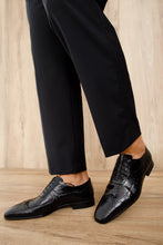 Load image into Gallery viewer, The Alabama Black Wingtip Oxford Men Shoe