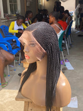 Load image into Gallery viewer, Cornrow Braid Wig - Full Lace Side Part - Candy