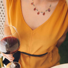 Load image into Gallery viewer, Rhodolite Garnet Sparkler Necklace