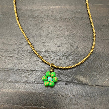 Load image into Gallery viewer, Ceramic Daisy Necklace