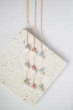 Load image into Gallery viewer, Pearl and Pink Tourmaline Necklace
