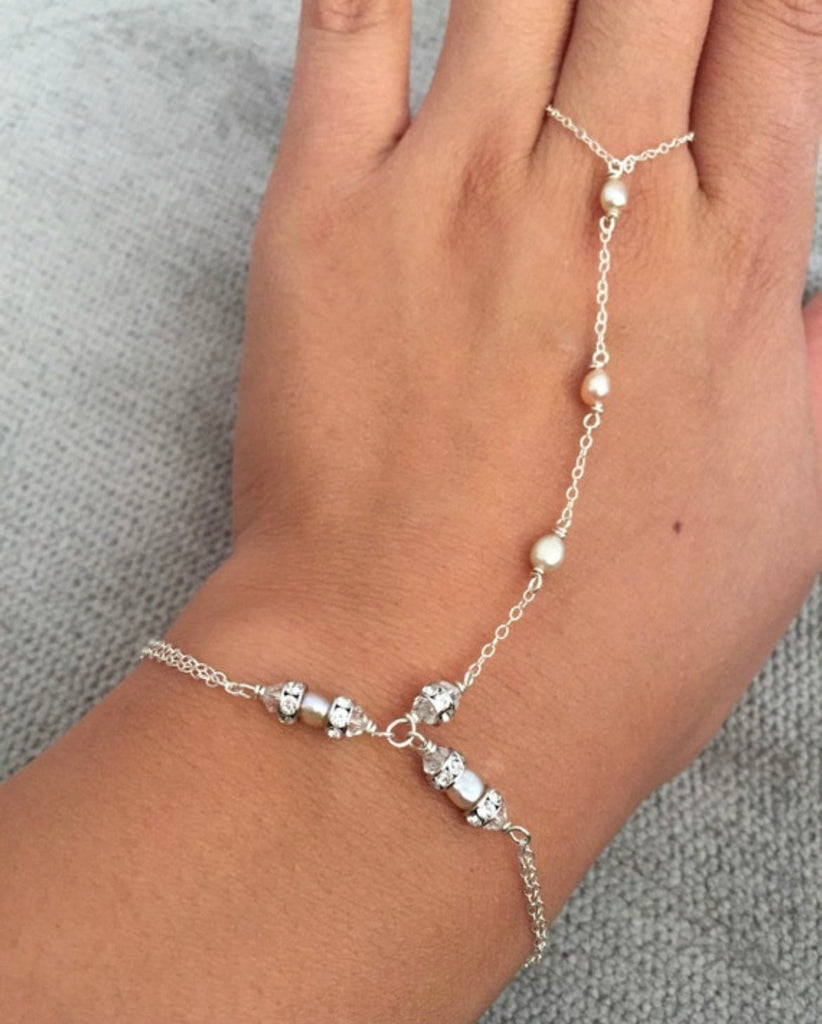 Alexandra Hand chain, ring, bracelet