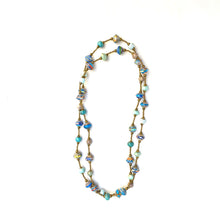 Load image into Gallery viewer, Haitian Signature Necklace- Pastels with Cereal Box Beads look