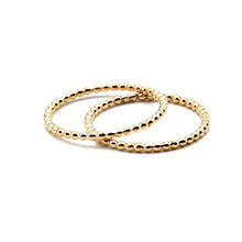 Load image into Gallery viewer, Studded and Beaded Stacking Ring