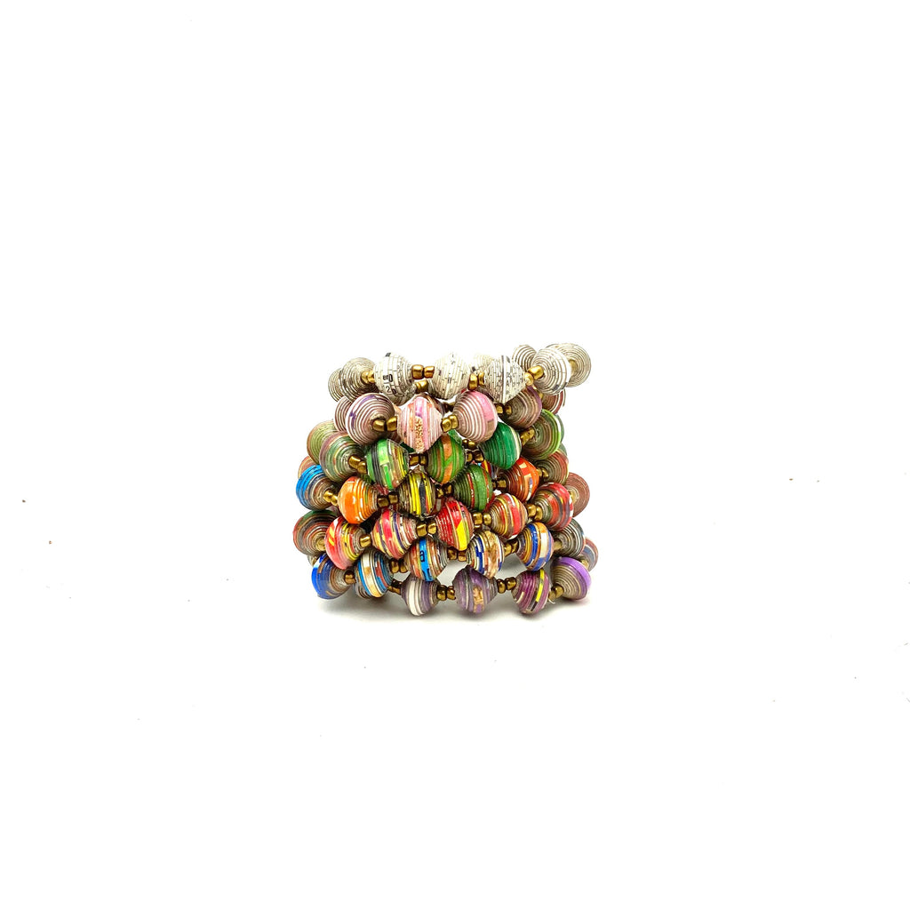 Cereal Box Bead Bracelets