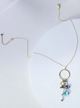 Load image into Gallery viewer, Aquamarine and Iolite Ammil Necklace