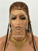 Load image into Gallery viewer, Ready to ship Cornrow Braided wig-Olaoma
