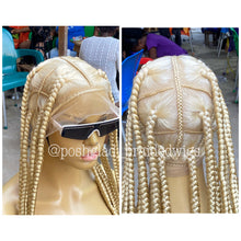 Load image into Gallery viewer, Knotless Braid Wig - Large Plaits  Bright Blonde - Taylor