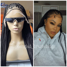 Load image into Gallery viewer, Wig Fab Cornrow 13 by 4 Ready to ship