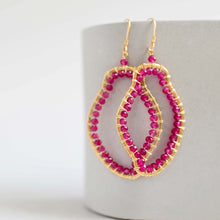 Load image into Gallery viewer, Ruby Quartz Freestyle Jewelry Set
