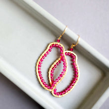 Load image into Gallery viewer, Ruby Quartz Freestyle Jewelry Set