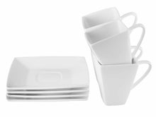 Load image into Gallery viewer, Square Porcelain Dinnerware Set