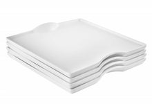 Load image into Gallery viewer, Square Porcelain Dinnerware Set