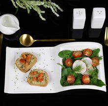 Load image into Gallery viewer, Sectional Salad Plate -Set of 4 pc