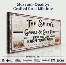 Load image into Gallery viewer, Gaggle &amp; Gulp Club Sign
