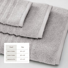 Load image into Gallery viewer, Luxury Combed Cotton Bath Towel Set - Karina Collection