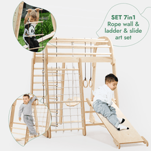 Load image into Gallery viewer, Indoor Playground for Children - 7in1 Playground + Swings Set + Slide Board + Art Set