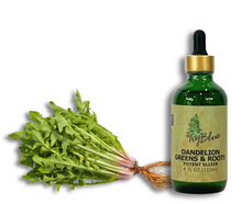 Load image into Gallery viewer, Dandelion Greens &amp; Roots Elixir