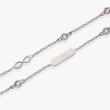 Load image into Gallery viewer, Infinity Chain Double Strand Bracelet