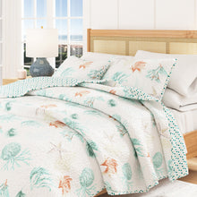 Load image into Gallery viewer, Key West Collection Coastal Quilt Set