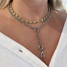 Load image into Gallery viewer, Y Necklace Interchangeable Base
