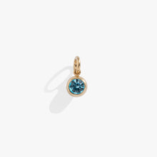 Load image into Gallery viewer, March Birthstone Interchangeable Charm