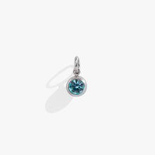 Load image into Gallery viewer, March Birthstone Interchangeable Charm