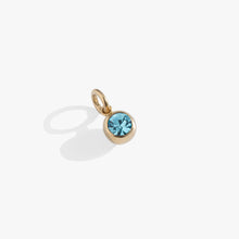Load image into Gallery viewer, March Birthstone Interchangeable Charm