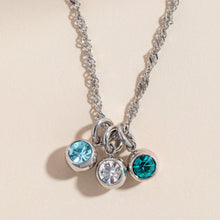 Load image into Gallery viewer, March Birthstone Interchangeable Charm