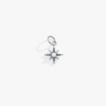 Load image into Gallery viewer, Crystal &amp; Pearl North Star Interchangeable Charm