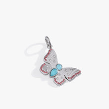 Load image into Gallery viewer, Gemstone Butterfly Interchangeable Charm