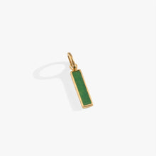 Load image into Gallery viewer, Green Aventurine Gemstone Interchangeable Bar Charm