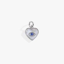 Load image into Gallery viewer, Evil Eye Heart Interchangeable Charm