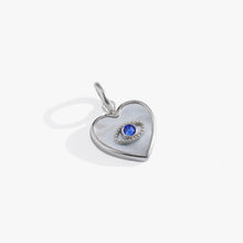 Load image into Gallery viewer, Evil Eye Heart Interchangeable Charm