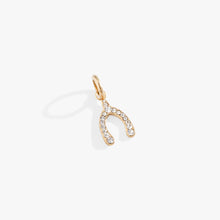 Load image into Gallery viewer, Pave Wishbone Interchangeable Charm