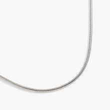 Load image into Gallery viewer, Round Herringbone Charm &amp; Layering Necklace